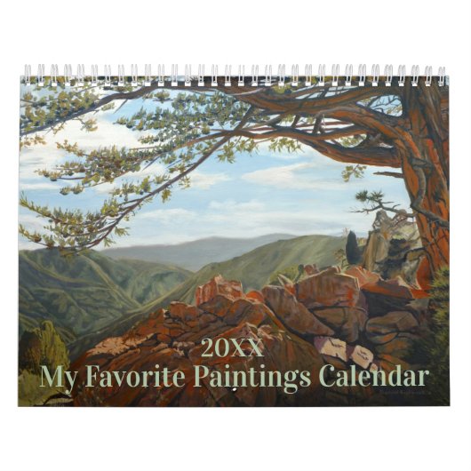 Mijn favoriete schilderijen elk jaar kalender (Hoes)
