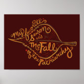 Mijn favoriete seizoen is de herfst van de patriar poster (Voorkant)