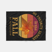 Mijn favoriete seizoen is de Herfst van het kapita Fleece Deken (Voorkant (Horizontaal))