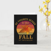 Mijn favoriete seizoen is de Herfst van het kapita Kaart (Gele Bloem)