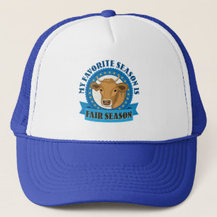 Mijn favoriete seizoen is Fair Season Stock Show Trucker Pet
