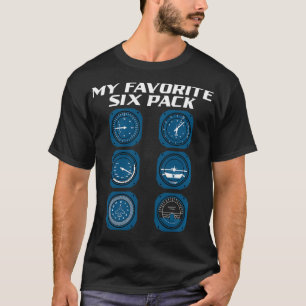Mijn favoriete Si Pack Navigatievliegtuig Vliegtui T-shirt