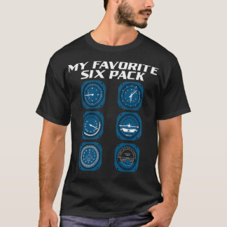 Mijn favoriete Si Pack Navigatievliegtuig Vliegtui T-shirt
