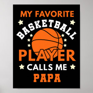 Mijn favoriete skeletspeler noemt me Papa Ll Papa Poster
