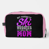 Mijn favoriete ski-vrienden noemen me mama toilettasje (Voorkant)