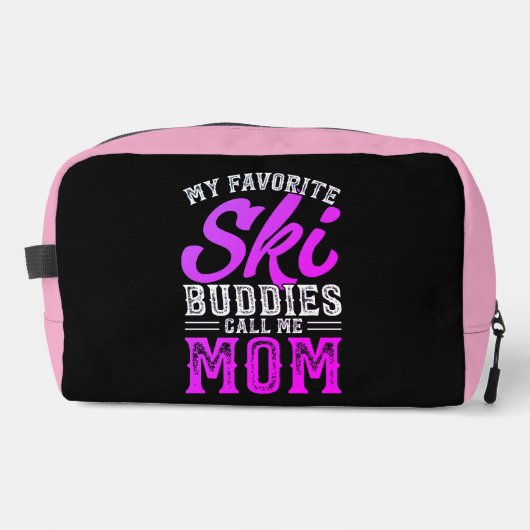 Mijn favoriete ski-vrienden noemen me mama toilettasje (Voorkant)