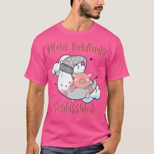 Mijn favoriete slaapshirt theekopje varken mini va t-shirt