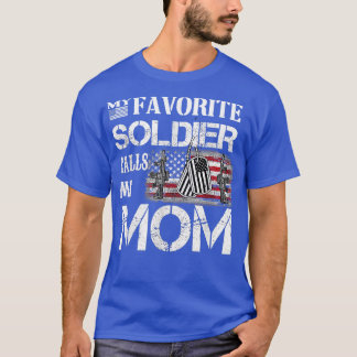 Mijn favoriete soldaat noemt me mama 2 t-shirt