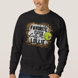 Mijn favoriete speler noemt me Lollie Tennis Moede Trui