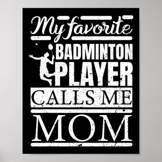 Mijn favoriete speler noemt me mama poster (Voorkant)