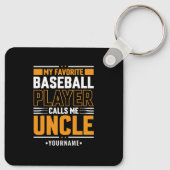 Mijn favoriete speler noemt me oom sleutelhanger (Achterkant)