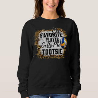 Mijn favoriete speler noemt me Tootsie Volleybal M Trui