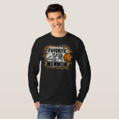 Mijn favoriete speler roept me de motto van het Ge T-shirt (Voorkant volledig)