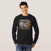 Mijn favoriete speler roept me Stepmoeder Basketba T-shirt (Voorkant volledig)