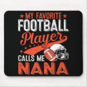 Mijn favoriete speler van het Football roept me Fo Muismat (Voorkant)