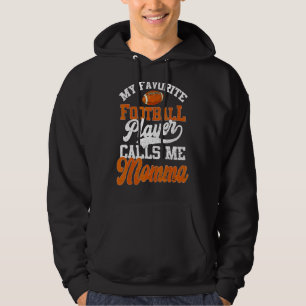 Mijn favoriete speler van het Football roept me Mo Hoodie