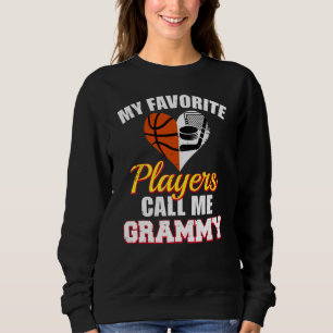 Mijn favoriete spelers noemen me Grammy Basketball Trui