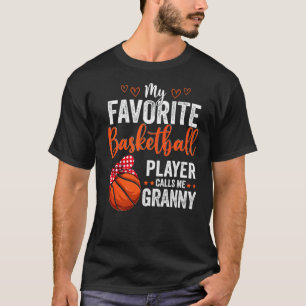 Mijn favoriete spelers noemen me Granny Basketball T-shirt