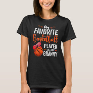 Mijn favoriete spelers noemen me Granny Basketball T-shirt