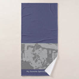 Mijn favoriete spinningcoach badhanddoek