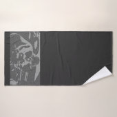 Mijn favoriete spinningcoach badhanddoek (Badhanddoek)