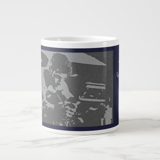Mijn favoriete spinningcoach grote koffiekop (Voorkant)