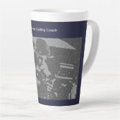 Mijn favoriete spinningcoach latte mok (Rechterhoek)