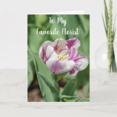 **MIJN FAVORIETE STROOM** OP UW GROTE DAG KAART (Voorkant)