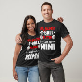 Mijn favoriete T-Ball speler roept me Mimi Moeder  T-shirt (Unisex)