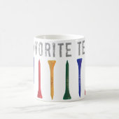 Mijn favoriete T-shirt Cup Golf Gift Koffiemok (Center)
