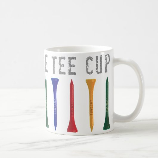 Mijn favoriete T-shirt Cup Golf Gift Koffiemok (Rechts)