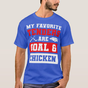 Mijn favoriete tenders zijn Goal Hockey Moeder Kip T-shirt