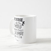 Mijn favoriete therapie: natuurlijk praat ik tegen koffiemok (Voorkant links)