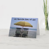MIJN FAVORIETE TIJD VAN DAGTIJD MET U FEESTDAGEN KAART (Voorkant)