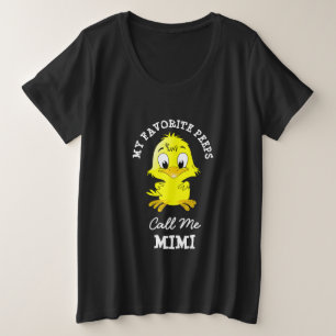 Mijn favoriete toppen noemen me Mimi Grandma Shirt