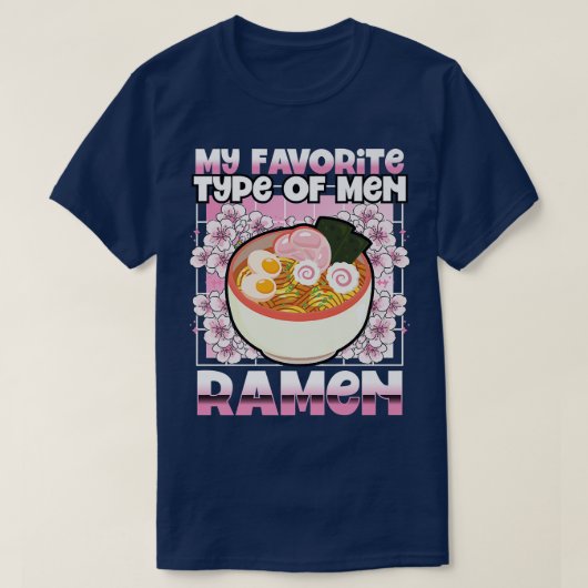 Mijn favoriete type Mannen 1007 T-shirt (Design voorkant)