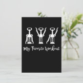 Mijn favoriete uitloopwijngaard kaart (Staand voorkant)