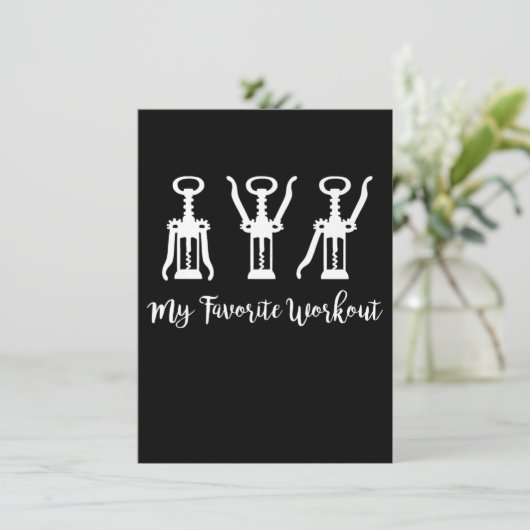 Mijn favoriete uitloopwijngaard kaart (Staand voorkant)