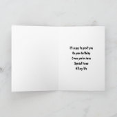 Mijn favoriete verjaardagskaarten voor oom kaart (Binnen)