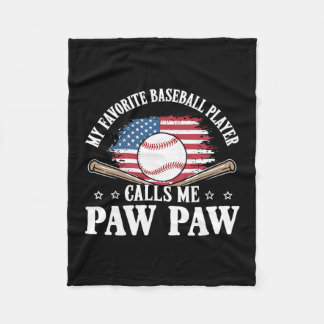Mijn favoriete verkochte speler noemt me Paw Paw U Fleece Deken