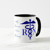 Mijn favoriete verpleegkundige Mok (personaliseer (Voorkant rechts)