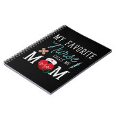 Mijn favoriete verpleegster noemt me mama Stethosc Notitieboek (Linkerzijde)