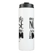 Mijn favoriete verpleegster noemt me moeder - thermosbeker (Voorkant)