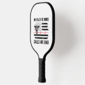 Mijn favoriete verpleegster noemt me papa verpleeg pickleball paddle (Links)