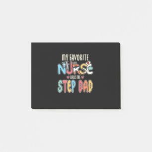 Mijn favoriete verpleegster noemt me Stap Pap Post-it® Notes