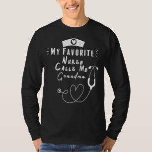 Mijn favoriete verpleegster speler noemt me Hubby T-shirt