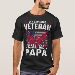 Mijn favoriete veteraan belt me op de Veteranendag T-shirt