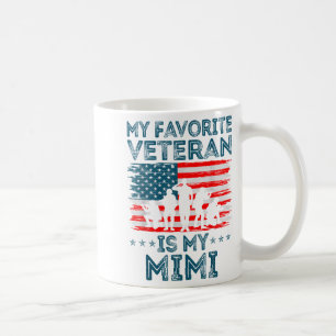 Mijn favoriete veteraan is mijn Mimi Amerikaanse v Koffiemok