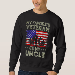Mijn favoriete veteraan is mijn oom Amerikaanse vl Trui