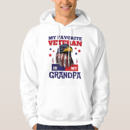 Mijn favoriete veteraan is mijn opa Veterans Day U Hoodie